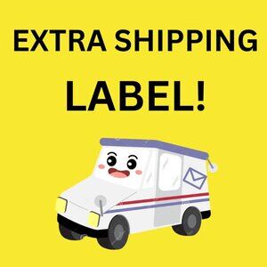 Extra shipping label